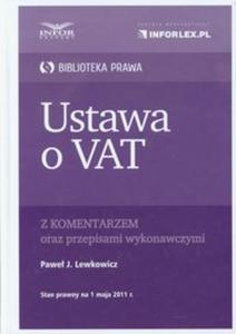 Ustawa o Vat z komentarzem - 2857634822