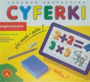 Cyferki magnetyczne z tablic