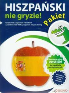 Hiszpaski nie gryzie. (ksika + CD Audio + 500 fiszek + CD z programem Aktywny Trening). Pakiet - 2857636446