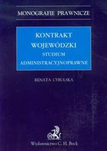 Kontrakt wojewdzki Studium administracyjnoprawne - 2857637010