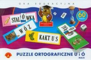 Puzzle ortograficzne u i  maxi - 2857637975