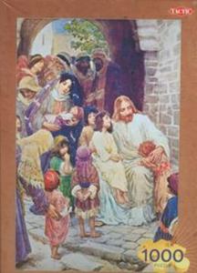 Solomon Puzzle Jezus bogosawi dzieci 1000 elementw - 2857639015
