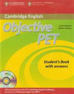 Objective PET Student's Book with answers z CD-ROM - 2857639698