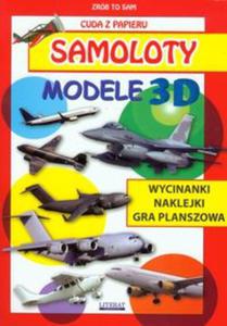 Samoloty Modele 3D Cuda z papieru - 2857639920