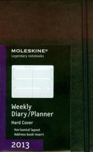 Moleskine 2013 Pocket Hard Cover Horizontal Weekly Planner - 2857640779