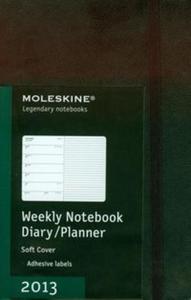 Moleskine 2013 Pocket Soft Cover Weekly Planner+Notes - 2857640784