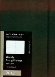 Moleskine 2013 A4 Hard Cover Vertical Weekly Planner - 2857640969