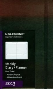 Moleskine 2013 Large Hard Cover Vertical Weekly Planner - 2857640973