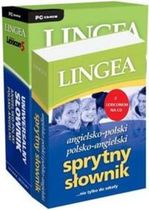 Sprytny sownik angielsko-polski i polsko-angielski z Lexiconem na CD - 2857641778