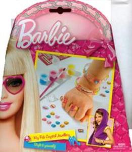 Barbie my fab crystal jewellery - udekoruj transparentn biuteri - 2857641855