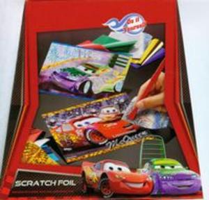 Cars scratch foil - stwrz swoj kartk z cars - 2857641880