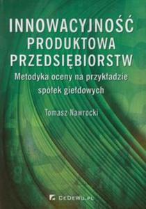 Innowacyjno produktowa przedsibiorstw - 2857642111