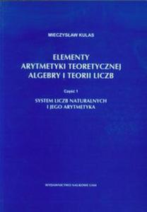 Elementy arytmetyki teoretycznej algebry i teorii liczb cz 1