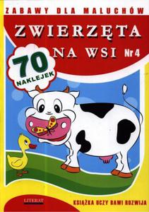 ZABAWA DLA MALUCHW ZWIERZTA NA WSI LITERAT 9788378260004 - 2857642887