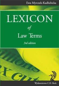Lexicon of Law Terms - 2857643450