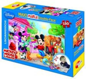 Puzzle dwustronne maxi disney mickey mouse & friends