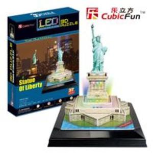 Puzzle 3d led statua wolnoci - 2857643839