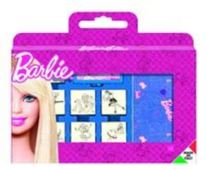 Piecztki Barbie w walizce