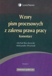 Wzory pism procesowych z zakresu prawa pracy - 2857644401