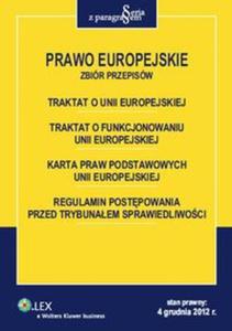 Prawo Europejskie Zbir przepisw - 2857644449