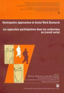 Participative approaches in social work research Les approches participatives dans les recherches en travail social - 2857644600