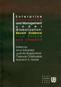 Enterprise accounting and management under globalization: recent evidence from Poland and Lithuania - 2857644793