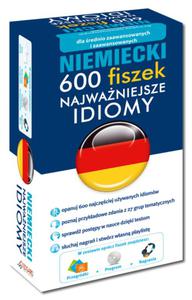 Niemiecki 600 fiszek. Najwaniejsze idiomy