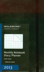 Moleskine 2013 Monthly notebook diary planner - 2857645157