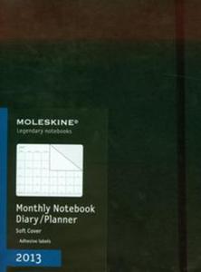 Moleskine 2013 Monthly notebook diary planner extra large - 2857645158