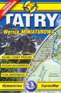 Tatry mapa turystyczna 1:80 000 - 2857645371