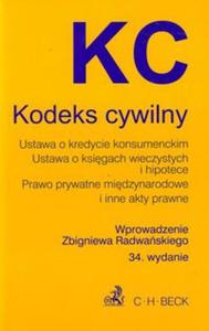 Kodeks cywilny Ustawa o kredycie konsumenckim Ustawa o ksigach wieczystych i hipotece Prawo prywatne midzynarodowe i inne akty prawne - 2857646880