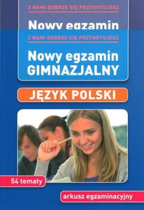 Nowy egzamin gimnazjalny. Jzyk polski - 2857647005