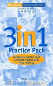 Jzyk angielski. In English. Pre-Intermediate. 3 in 1. Practice Pack. - 2857647175