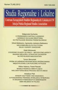 Studia Regionalne i Lokalne 3/2012 - 2857647334