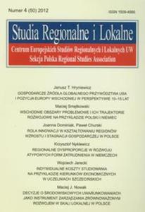 Studia Regionalne i Lokalne 4/2012 - 2857647335