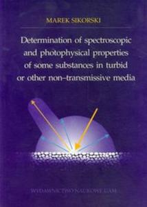 Determination of spectroscopic and photophysical properties of some substances in turbid or ther non-transmissive media - 2857647942