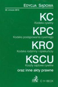 Kodeks cywilny Kodeks postpowania cywilnego Kodeks rodzinny i opiekuczy Koszty sdowe cywilne oraz inne akty prawne - 2857648266