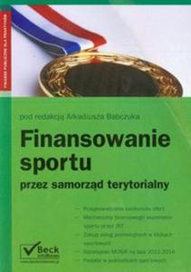 Finansowanie sportu przez samorzd terytorialny