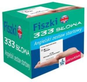 Fiszki 333 sowa Angielski zestaw startowy