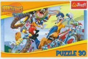 Puzzle 30 Looney Tunes Rajd rowerowy - 2857649041