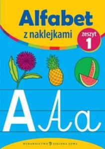 Alfabet z naklejkami zeszyt 1 - 2857649681