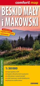 Beskid May i Makowski Laminowana mapa turystyczna 1:50 000 - 2857649686