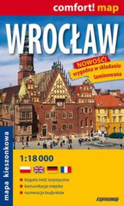 Wrocaw laminowany plan miasta 1:18 000 - 2857649687