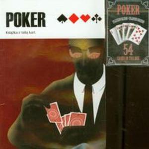 Poker Ksika z tali kart brzowa - 2857649945