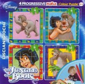 Puzzle Baby 4 Ksiga dungli + flamastry