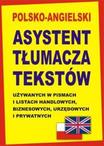 Polsko-angielski asystent tumacza tekstów