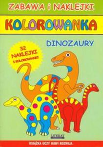 Dinozaury kolorowanka - 2857650527