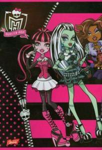 Zeszyt Monster High w trzy linie 16 stron A5 - 2857650576