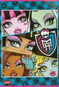 Zeszyt Monster High w linie 32 strony A5 - 2857650578