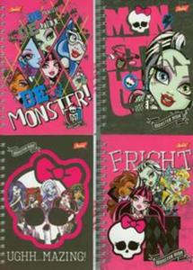 Notes spiralny Monster High 56 stron A6 - 2857650584